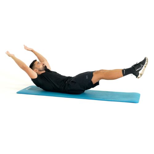 illustration de comment réaliser le Hollow Body Hold étape par étape
