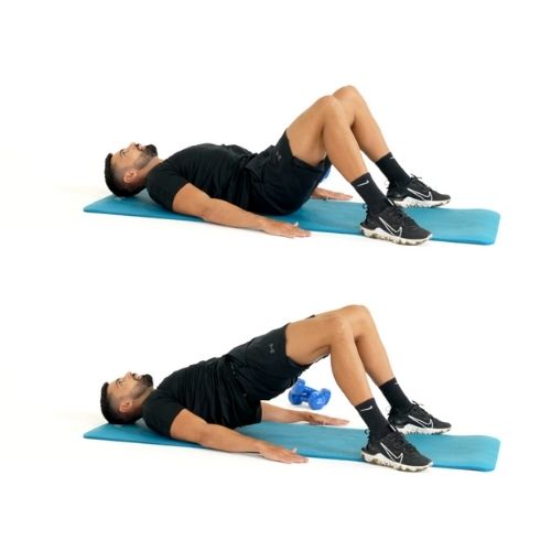 hip-thrust-demonstration illustration de comment réaliser un Hip thrust étape par étape