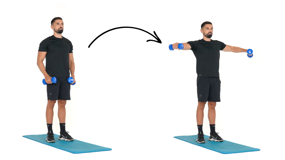Comment réaliser l'exercice des élévations latérales pour muscler les épaules