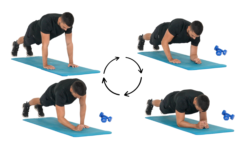 illustration de comment réaliser des Jumping Jack étape par étape Comment réaliser le break dance exercice de gainage dynamique