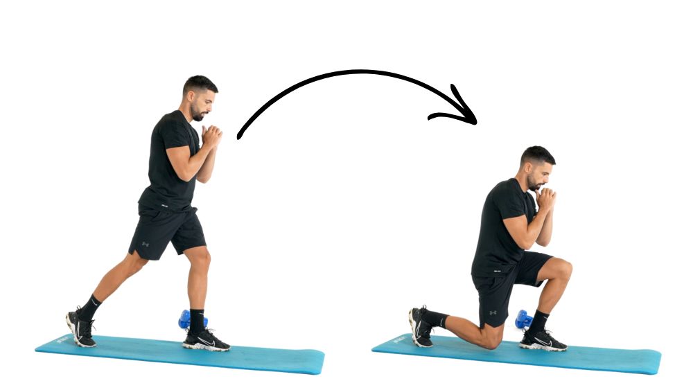 Comment réaliser l'exercice des Fentes en musculation.