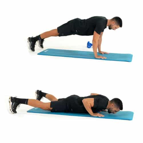 illustration de comment réaliser des Push Up Jacks