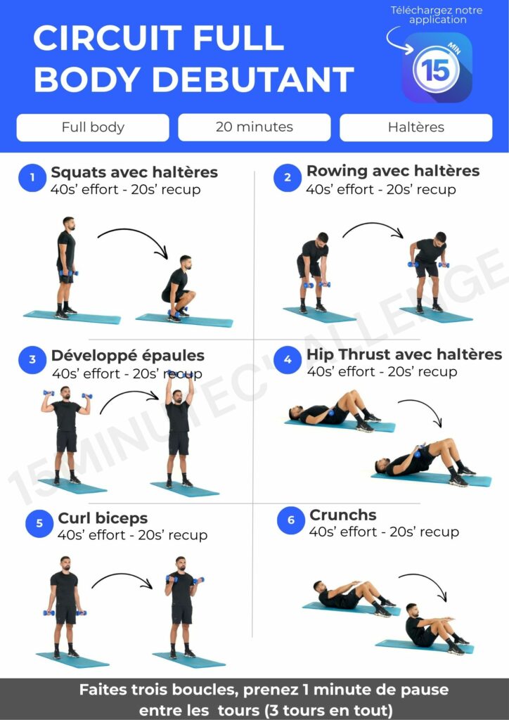 CIRCUIT FULL BODY DEBUTANT-20-Minutes