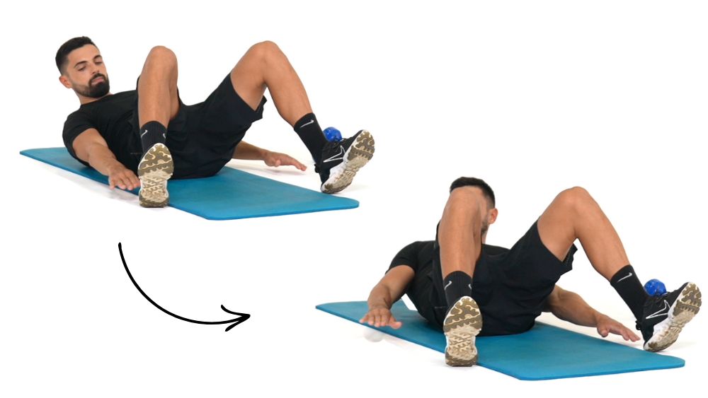 Comment réaliser l'exercice du Heel Touches. Exercice de fitness et remise en forme à la maison.