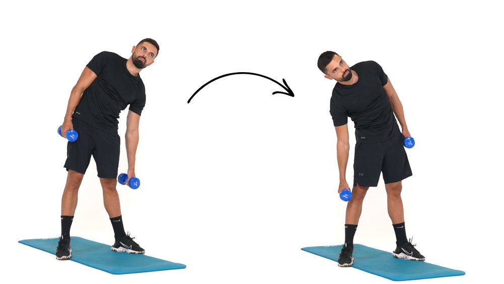 Comment réaliser l'exercice du Side Ben Exercice de fitness et remise en forme à la maison.