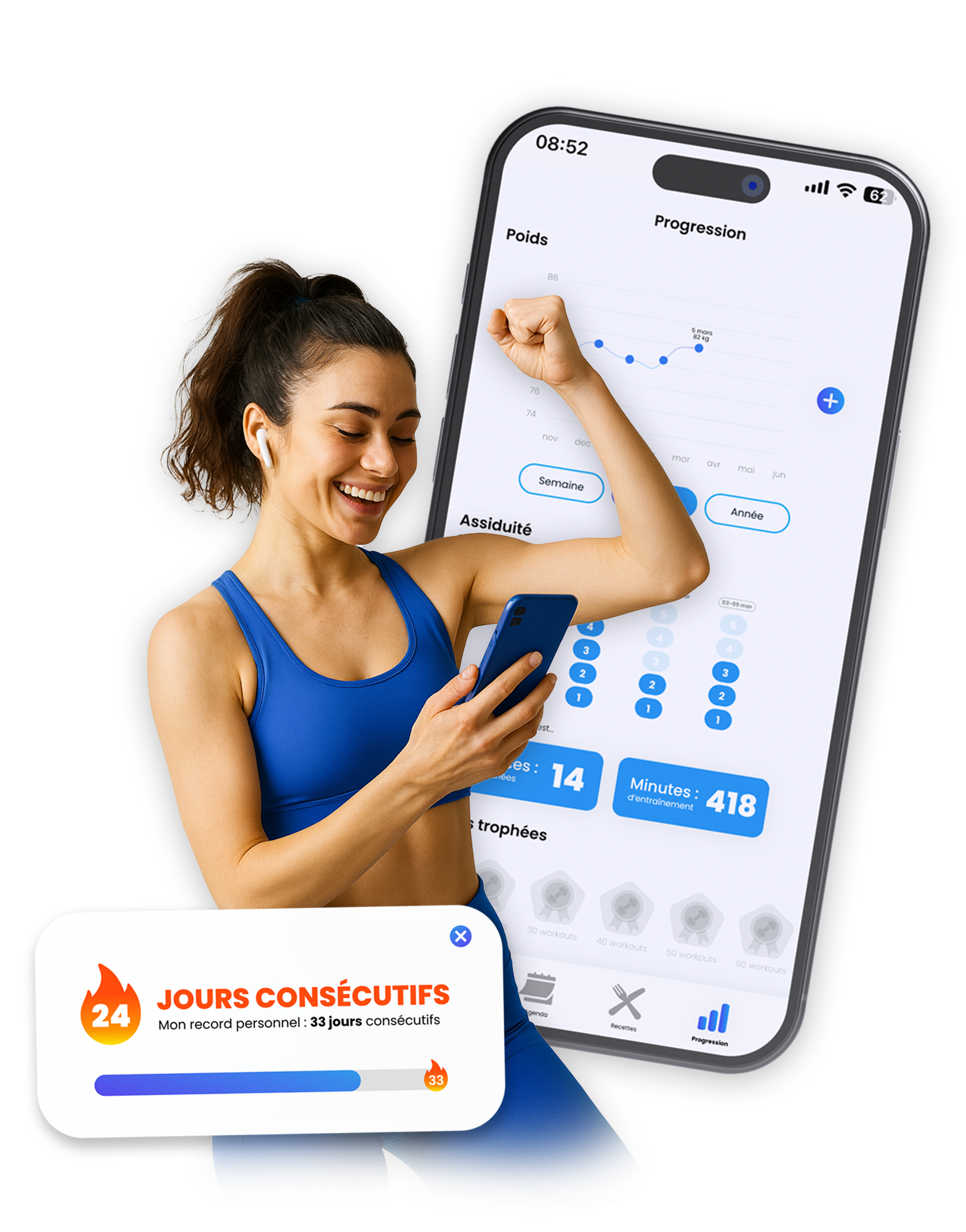 application de fitness a la maison gratuite