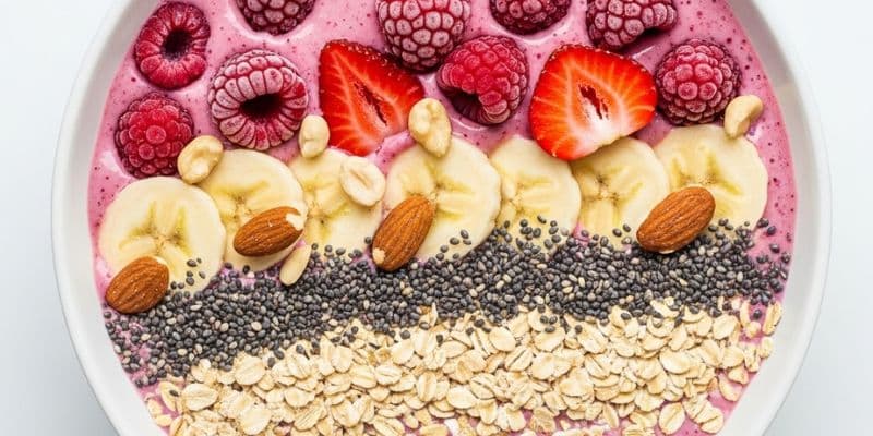 Smoothie Bowl Petit Déjeuner : 3 Recettes Saines, Gourmandes et Prêtes en Moins de 10 Minutes