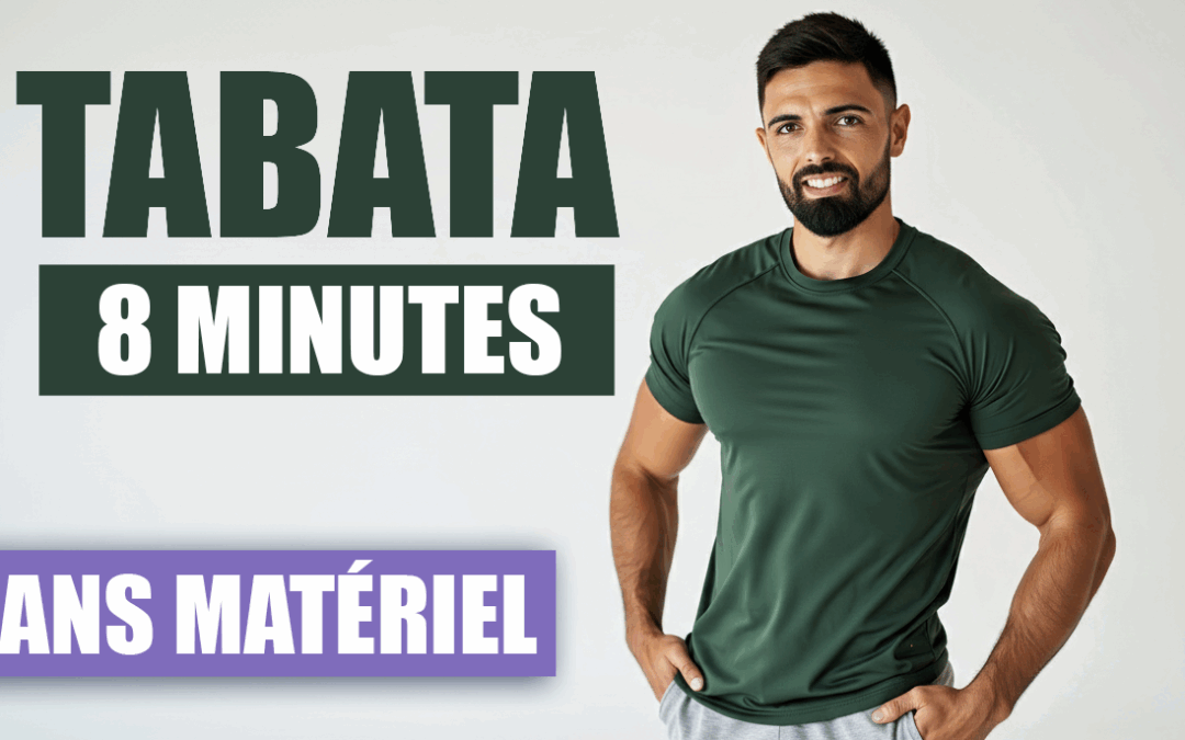 TABATA Débutant 8 Minutes – Entraînement à la Maison Sans Matériel