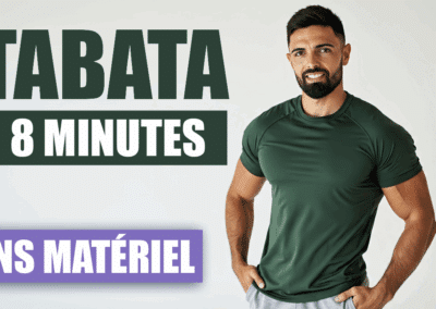 TABATA Débutant 8 Minutes – Entraînement à la Maison Sans Matériel
