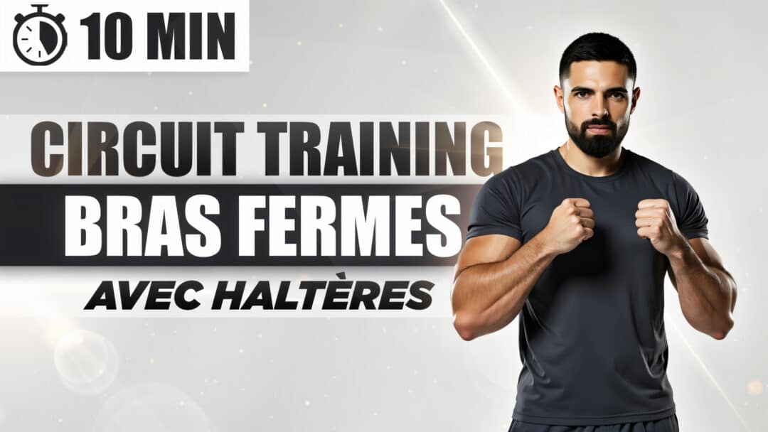 Séance Bras Fermes & Tonifiés – 10 Minutes Debout avec Haltères