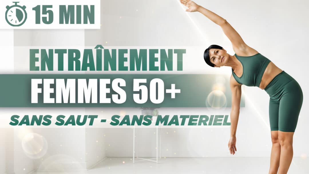 Séance FEMMES – Sans Impact à la Maison – 15 Minutes – Jambes et Abdos