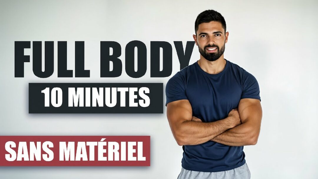 Séance Fitness Débutant 10 Minutes – Sport à la Maison Sans Matériel