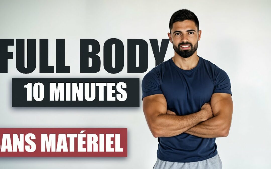 Séance Fitness Débutant 10 Minutes – Sport à la Maison Sans Matériel
