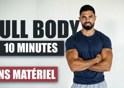 Séance Fitness Débutant 10 Minutes – Sport à la Maison Sans Matériel