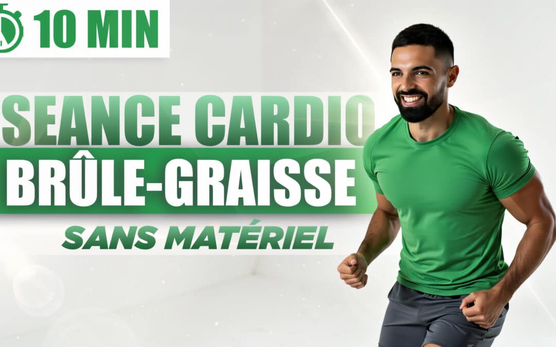 Séance Cardio Express 10 Minutes – Brûle-Graisse Doux | Réveil Énergique à la Maison
