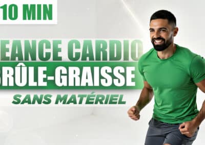 Séance Cardio Express 10 Minutes – Brûle-Graisse Doux | Réveil Énergique à la Maison