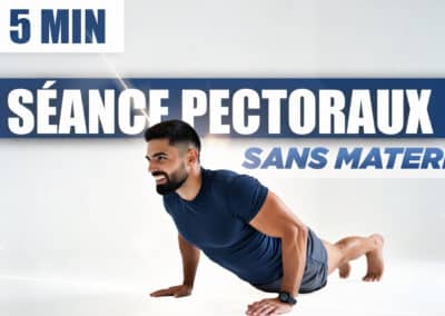 Séance Pectoraux 5 Minutes à la Maison – Pompes & Variations Sans Matériel