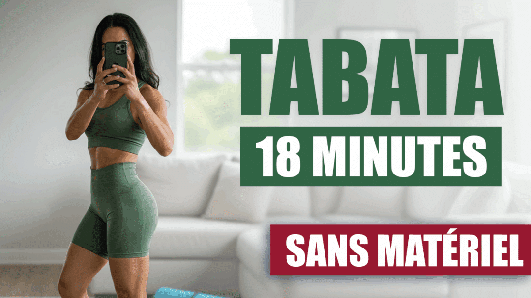 TABATA Confirmé 18 Minutes – Entraînement Intense à la Maison Sans Matériel