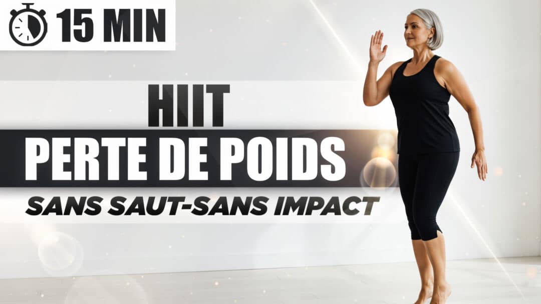 HIIT Sans Impact – 15 Minutes Brûle-Graisse | Spécial Perte de Poids à la Maison