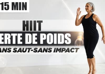 HIIT Sans Impact – 15 Minutes Brûle-Graisse | Spécial Perte de Poids à la Maison