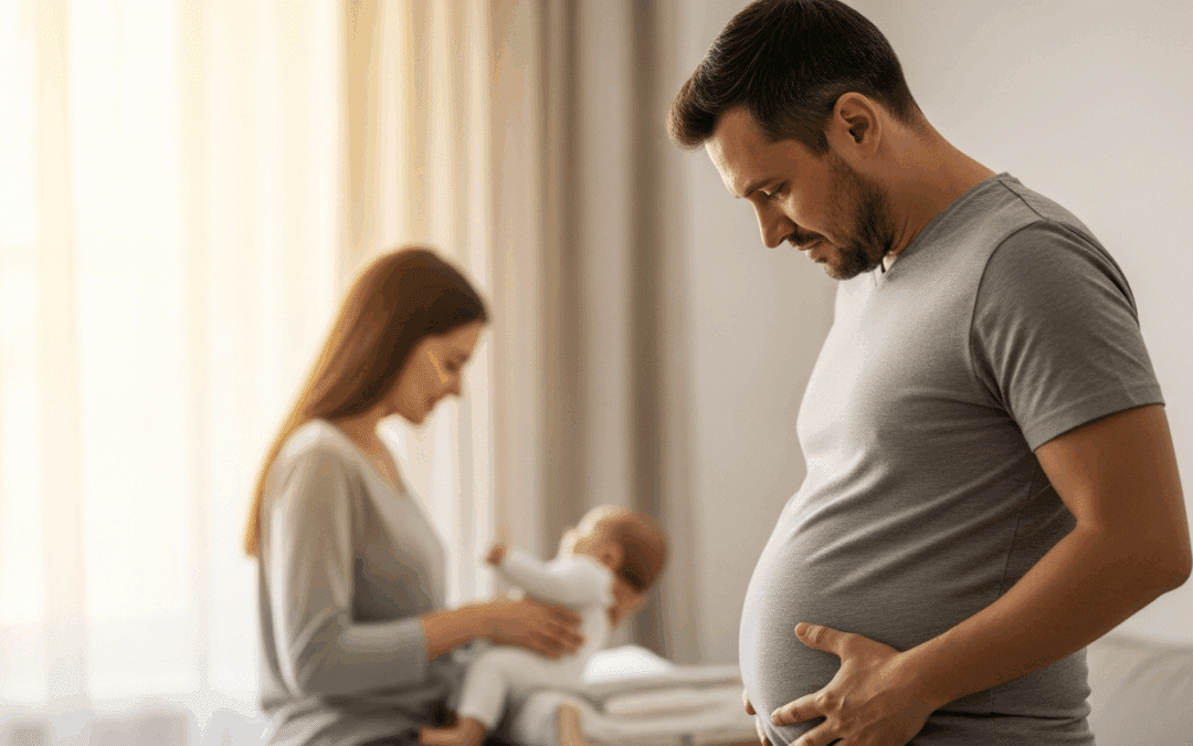 Couvade chez les papas : comment reconnaître, comprendre et accompagner les futurs pères