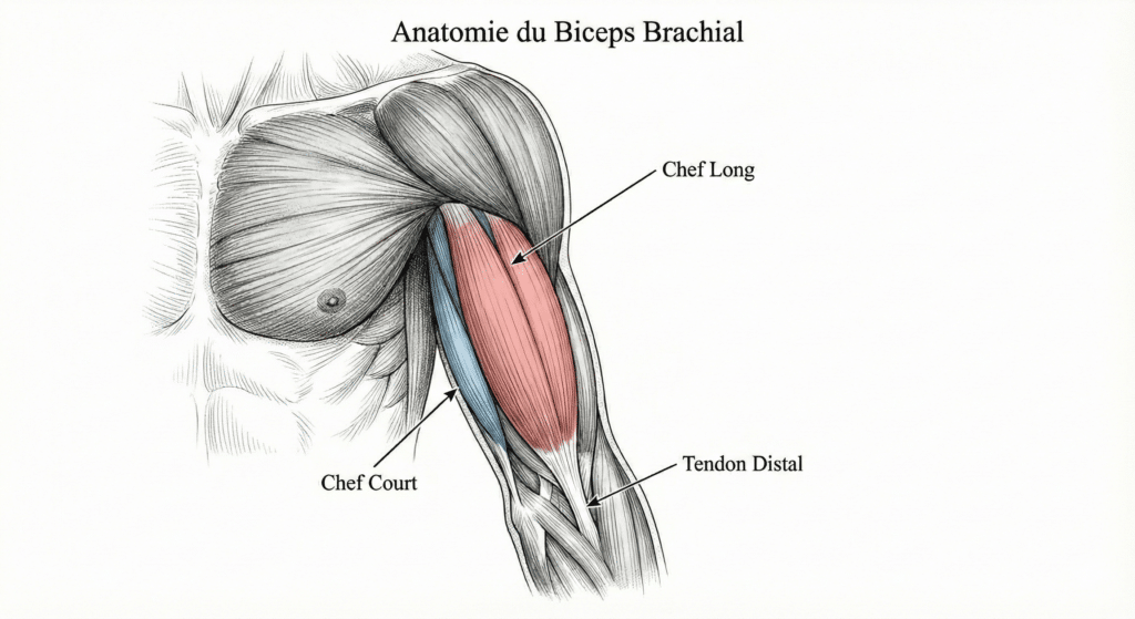 anatomie du biceps en musculation
