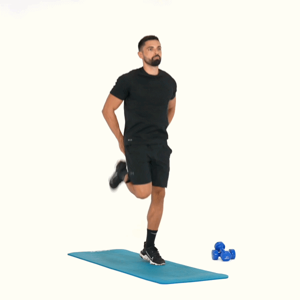 démonstration exercice Butt Kicks